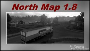 ETS2 Mod: North Map 1.8 (Featured)