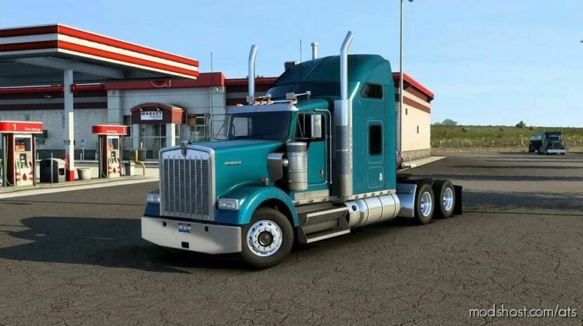 ATS Kenworth Truck Mod: W900B 1.44 (Featured)