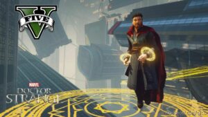 GTA 5 Player Mod: Doctor Strange Marvel’s DR. Strange Addon PED (Image #3)