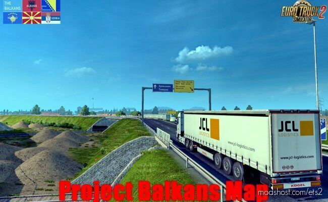 ETS2 Map Mod: PROJECT BALKANS V5.3 (Featured)