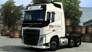 ETS2 Volvo Mod: FH Datashredders Skin Trucker TIM (Image #2)