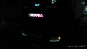 ETS2 Part Mod: SCANIA NG LED BADGE V1.2 (Image #2)