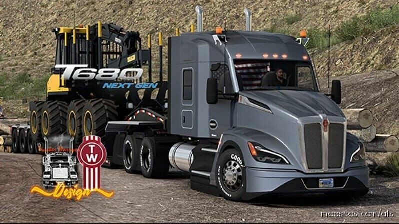 ATS Standalone Truck Mod: Kenworth T680 Next GEN 1.44 (Featured)