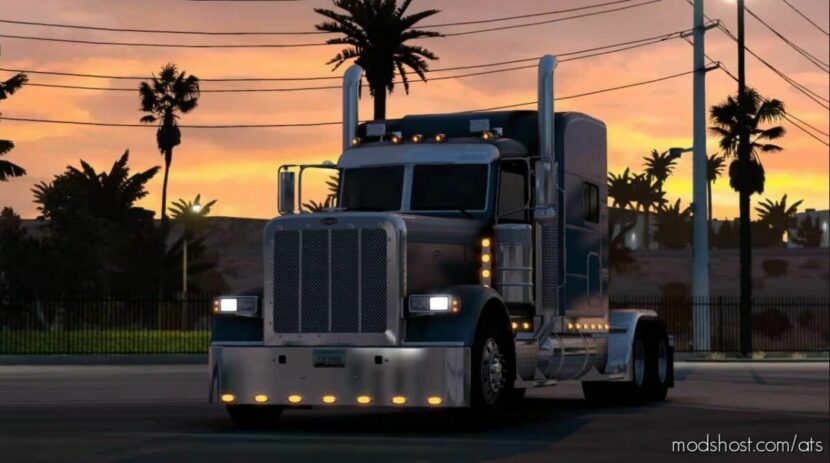 ATS Peterbilt Truck Mod: 389 Rework V1.6 1.44 (Featured)