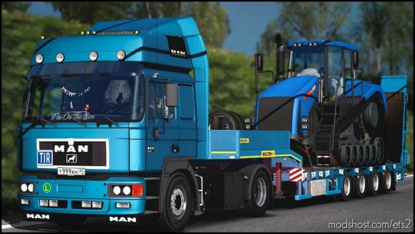 ETS2 Truck Mod: MAN F2000 NON-AUTHOR'S UPDATE 1.44 (Featured)