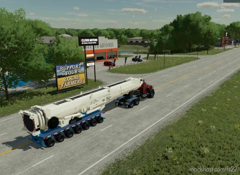 FS22 Liebherr Truck Mod: LTM 11200 V1.0.2 (Featured)