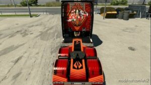 ETS2 Skin Mod: SCANIA S ICEMAN RISTIMAA V1.0 (Image #2)