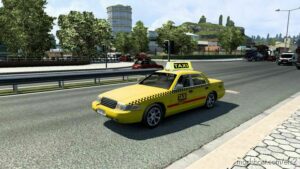 ETS2 Mod: TAXI TRAFFIC V1.0 1.44 (Featured)