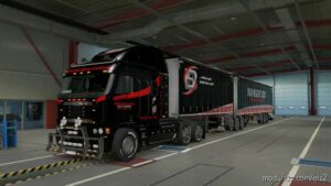 ETS2 Freightliner Mod: Argosy And Scania R 2016 | Broekhuizen Bulk Carriers “Skin” (Featured)