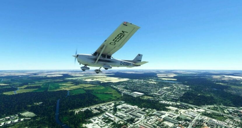 MSFS 2020 Cessna Livery Mod: C172 Classic | Neubrandenburger Flugschule (Featured)