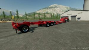 FS22 Trailer Mod: Fontaine Magnitude 80 Flag FIX (Featured)