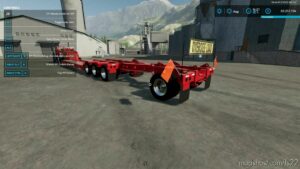 FS22 Trailer Mod: Fontaine Magnitude 80 Flag FIX (Image #2)