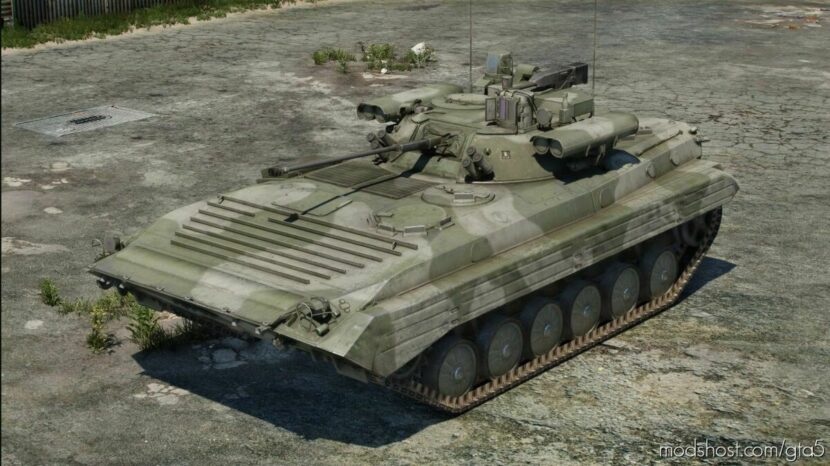 GTA 5 Vehicle Mod: Bmp-2M IFV Add-On (Featured)