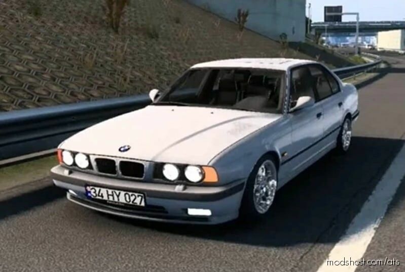 ATS BMW Car Mod: M5 E34 + Interior V2.0 1.44 (Featured)