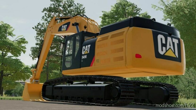 FS22 Caterpillar Forklift Mod: CAT 349E/349F/352F (Featured)