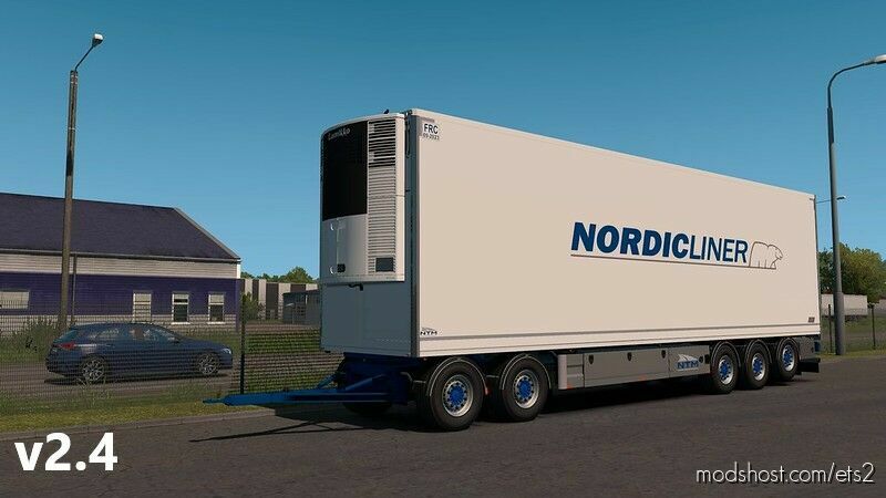 ETS2 Trailer Mod: NTM TANDEM ADDON V2.4 1.45 (Featured)