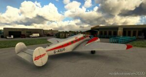 MSFS 2020 Livery Mod: Beech 18 Loganair G-Asug (Early) (Image #2)