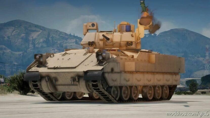 GTA 5 Vehicle Mod: M3A3 Bradley IFV Add-On (Featured)