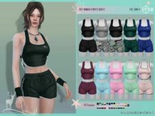 Sims 4 Female Clothes Mod: Rowan Sports Outfit (Featured)