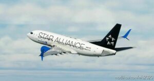 MSFS 2020 8K Livery Mod: United “Star Alliance” 8K – Pmdg 737-700 (Image #2)