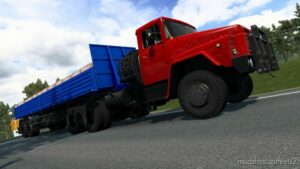 ETS2 KrAZ Truck Mod: -260 (1981) + Trailer 1.44-1.45 (Featured)