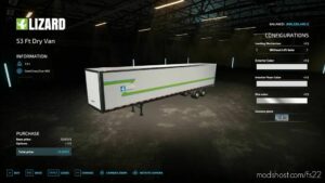 FS22 Trailer Mod: 53 FT DRY VAN (Image #2)