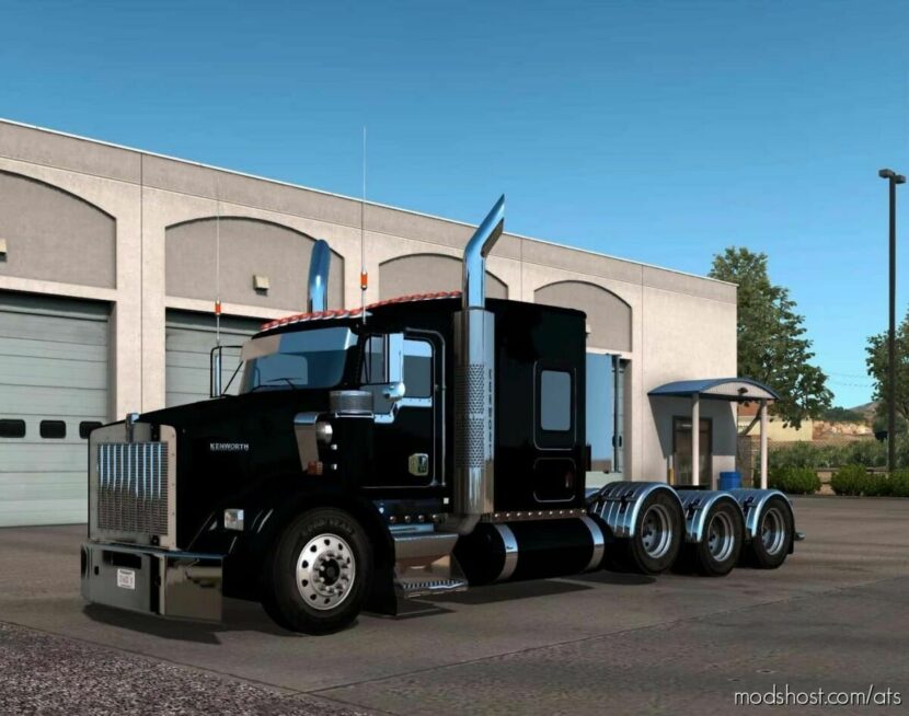 ATS Kenworth Truck Mod: T800 High Hood 1.45 (Featured)