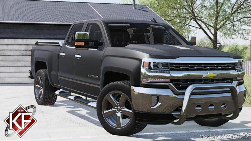 FS22 Car Mod: 2016 Silverado 1500 Double CAB (Featured)