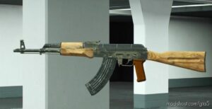 GTA 5 Weapon Mod: INS2 Kalashnikov AKM (Image #2)