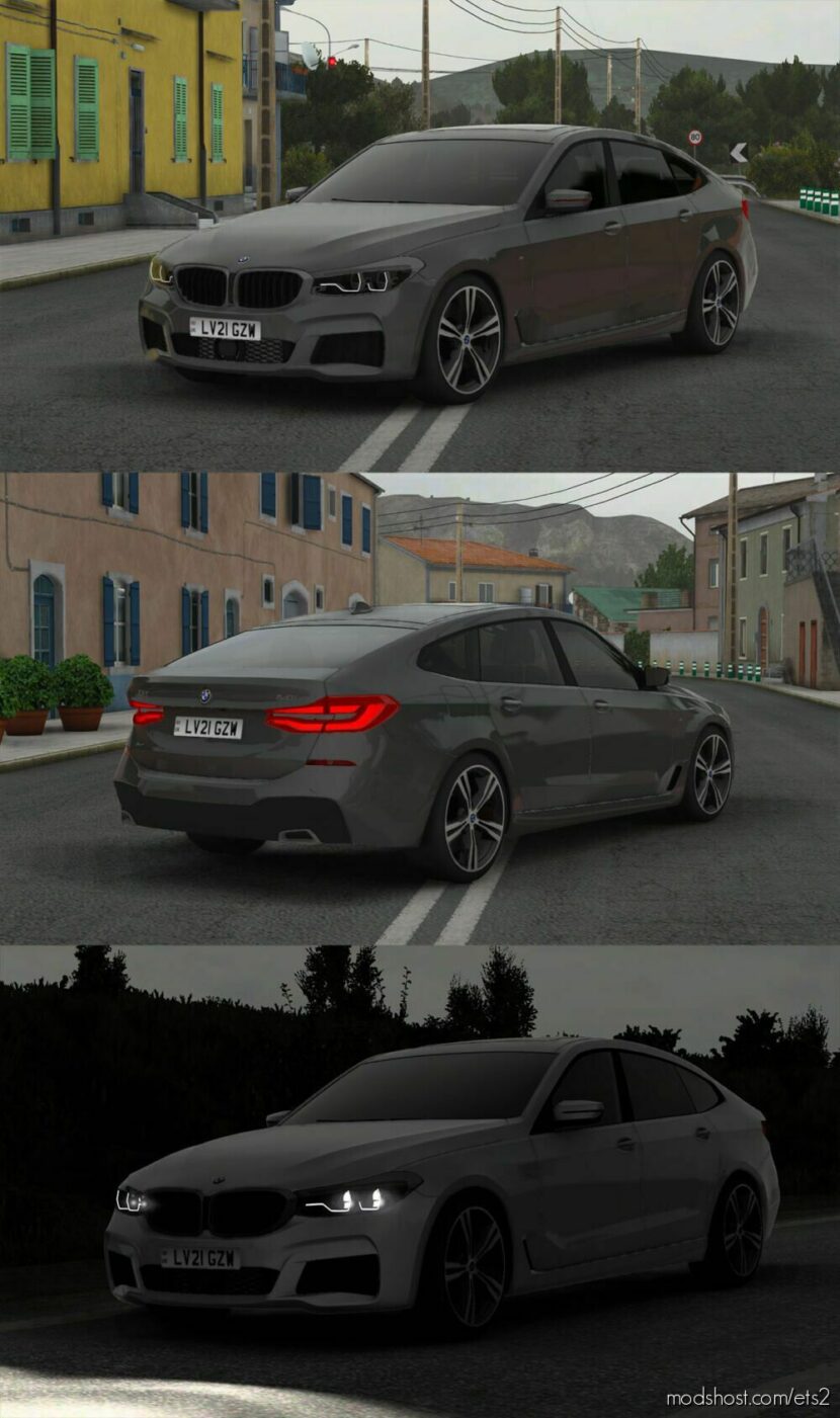 ETS2 BMW Car Mod: 6-Series GT G32 1.44/1.45 (Featured)