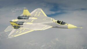 GTA 5 Vehicle Mod: SU-57 Felon / T-50 PAK FA Add-On (Image #4)