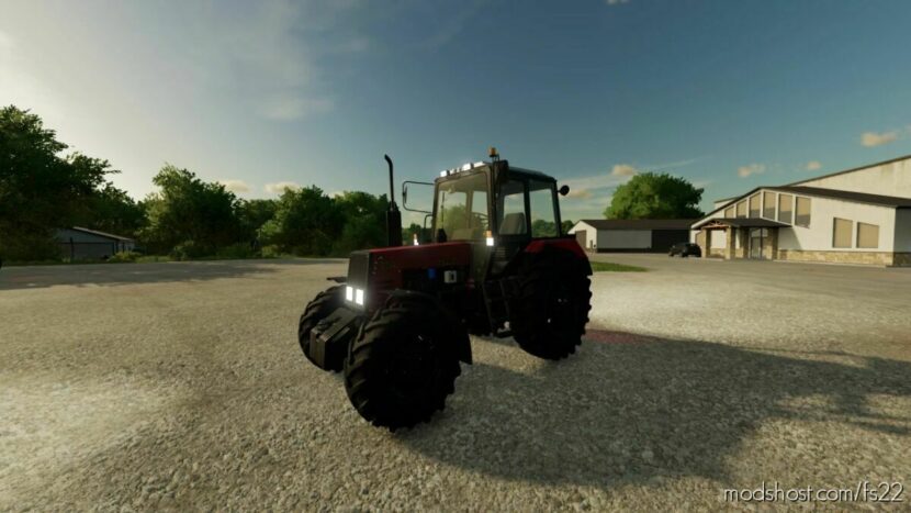 FS22 MTZ Tractor Mod: 1025 RAT (Featured)