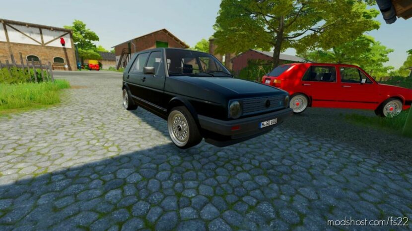 FS22 Volkswagen Car Mod: Golf II G60 Limited (Featured)