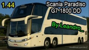 ETS2 Bus Mod: SCANIA PARADISO G7 1800 DD 15M V1.0 (Featured)