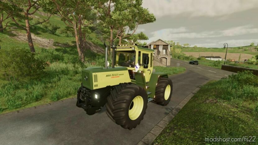 FS22 Mercedes-Benz Tractor Mod: Mercedes Benz Trac 1100-1800 (Featured)