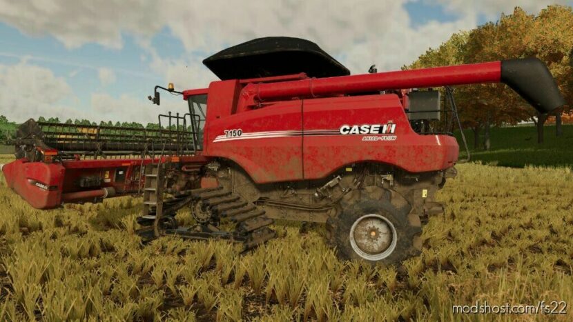 FS22 Case IH Combine Mod: 7150 Rice Version (Featured)