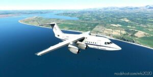 MSFS 2020 Livery Mod: BAE 146-100 DAN AIR White G-Schh (Image #2)