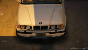 GTA 5 BMW Vehicle Mod: 1990’s BMW E34 M5 Add-On | Extras | Vehfuncs V | Animated (Image #2)