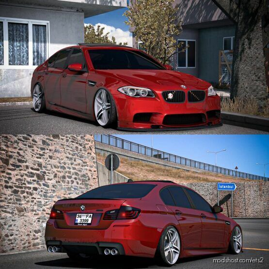 ETS2 BMW Car Mod: M5 F10 1.44 (Featured)