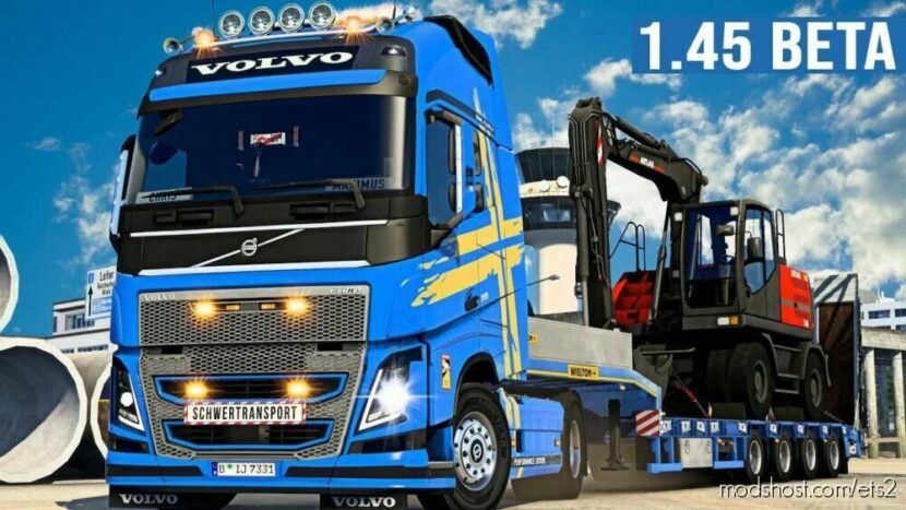 ETS2 Standalone Truck Mod: Volvo FH 2020 Rework V1.0.3 1.44-1.45 (Featured)