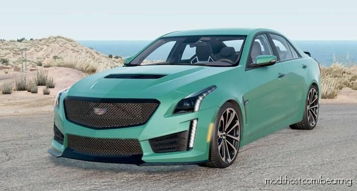 BeamNG Cadillac Car Mod: Cts-V 2017 (Featured)