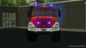 FS22 Mercedes-Benz Vehicle Mod: Ziegler Mercedes Zetros Gtlf (Image #2)