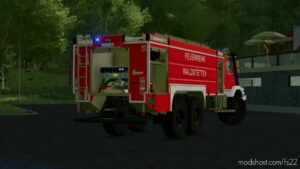 FS22 Mercedes-Benz Vehicle Mod: Ziegler Mercedes Zetros Gtlf (Image #3)