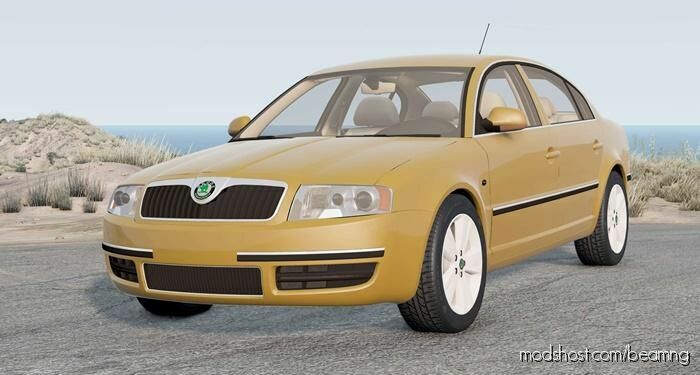 BeamNG Skoda Car Mod: Superb (3U) 2005 (Featured)