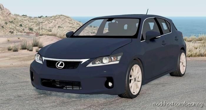 BeamNG Lexus Car Mod: CT 200H F-Sport 2011 (Featured)