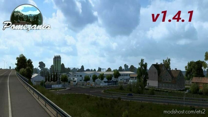 ETS2 Mod: POMEZANIA MAP V1.4.1 1.44 (Featured)