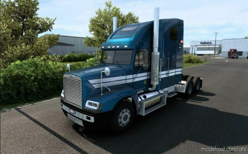 ATS Freightliner Truck Mod: FLD Update 2.7 1.44+ (Featured)