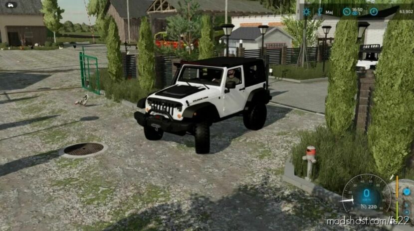 FS22 Car Mod: Jeep Rubicon (Featured)