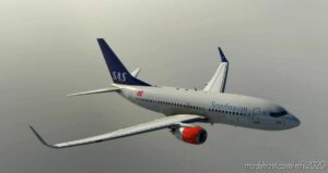 MSFS 2020 737-700 Livery Mod: SAS Norge Boeing 737-705 Ln-Tuj Circa 2009 V1.1 (Image #2)