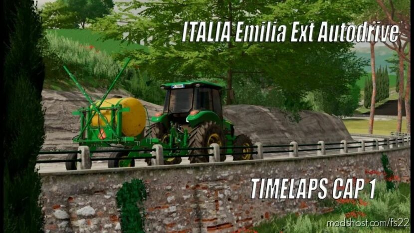 FS22 Mod: Autodrive Italia Emilia EXT MP (Featured)